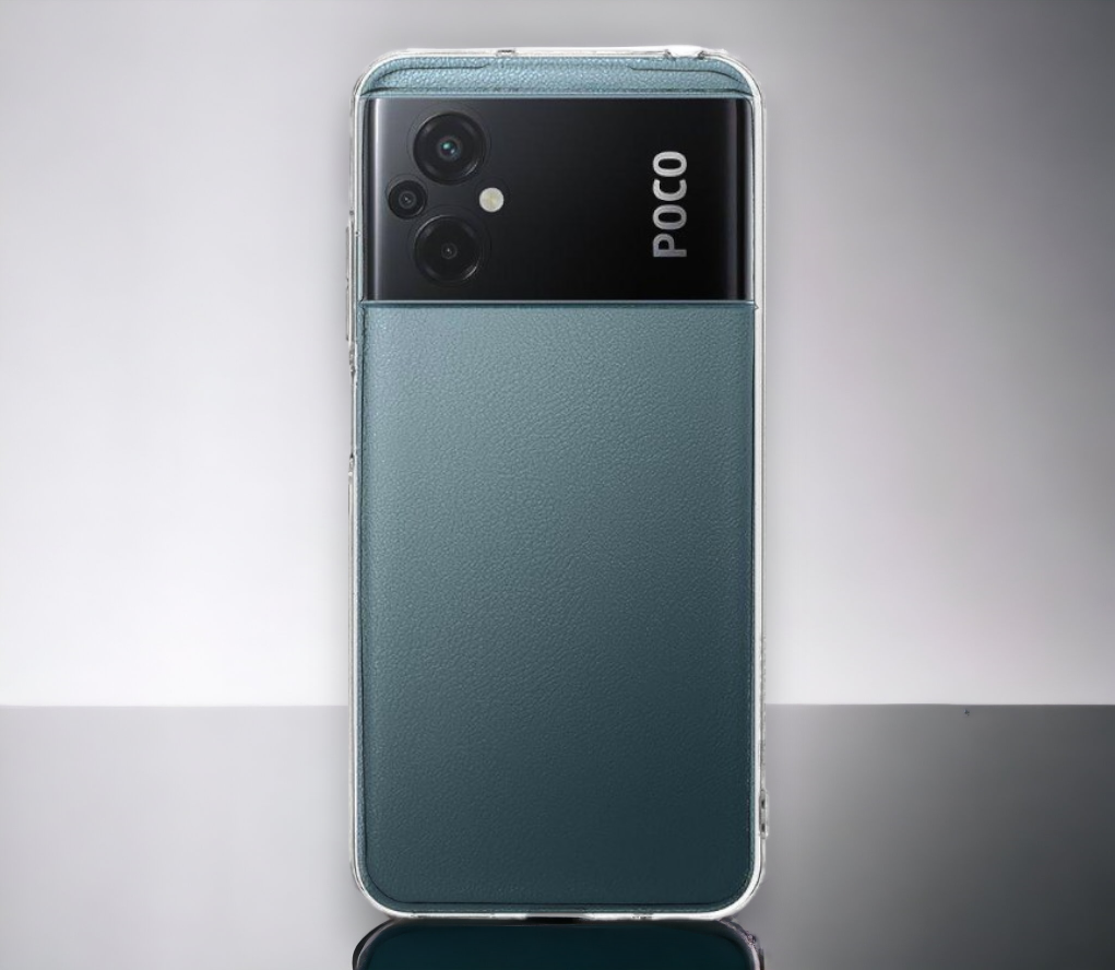 Silikonski ovitek Tactical za Xiaomi Poco M5 - Prozorna – Prozorna / TPU silikon