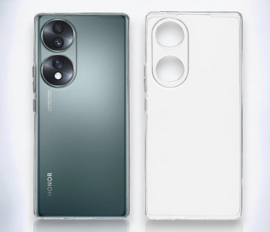 Silikonski ovitek "TPU KRYT PRO" za Honor X7 - Prozorna – Tactical – Prozorna / TPU silikon