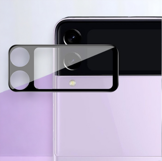 Zaščitno steklo za kamero za Samsung Galaxy Z Flip4 - črna – Lito