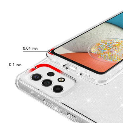 Silikonski ovitek "crystal glitter" za Samsung Galaxy A53 5G - Prozoren – Infostyle