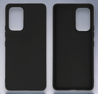 Silikonski ovitek "matt" za Samsung Galaxy A73 5G - Črna – Infostyle
