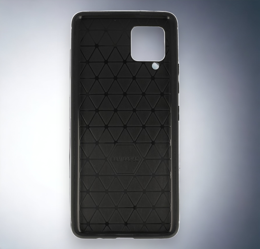 Ovitek "Carbon lite" za Samsung Galaxy A42 5G - Črna – Infostyle