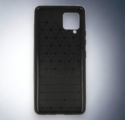 Ovitek "Carbon lite" za Samsung Galaxy A42 5G - Črna – Infostyle