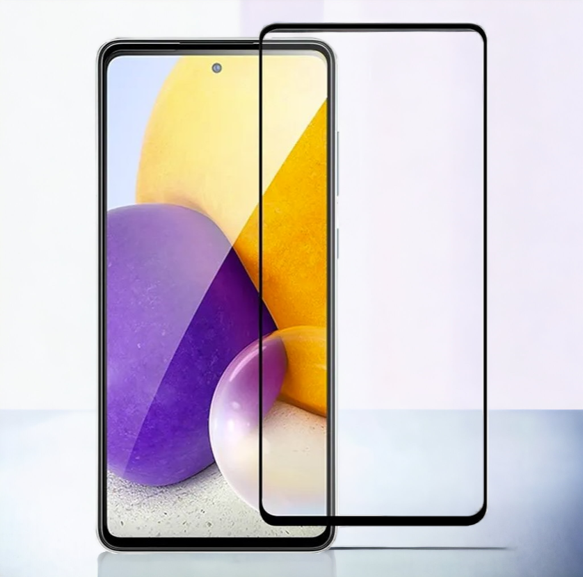 Zaščitno steklo "Smart Glass" s črno obrobo za Huawei Nova 7 SE – Infostyle