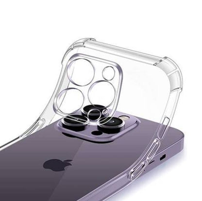 Silikonski ovitek "Antishock" za iPhone 13 Pro Max (0.5 mm) - Transparent – Infostyle