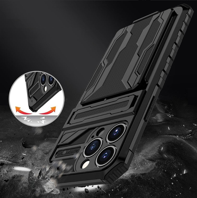 Ovitek "Combo" za iPhone 13 - črna – Tel Protect