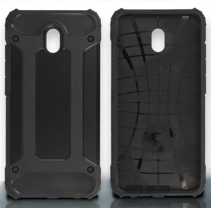 Silikonski ovitek "armor carbon" za Xiaomi Redmi 8A - Črna – Infostyle