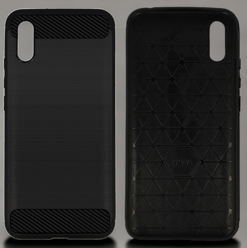 Ovitek "Carbon lite" za Xiaomi Redmi 9A - Črna – Infostyle