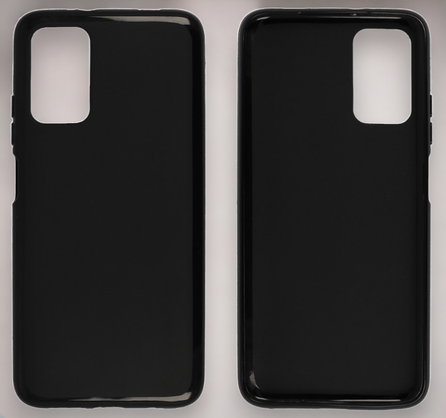Silikonski ovitek "matt" za Xiaomi Redmi 9T - Črna – Infostyle
