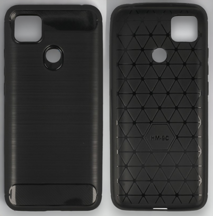 Ovitek "Carbon lite" za Xiaomi Redmi 9C - Črna – Infostyle