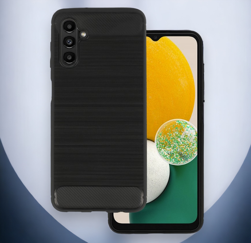 Ovitek "Carbon lite" za Samsung Galaxy A04s - Črna – Infostyle – Črna / TPU silikon
