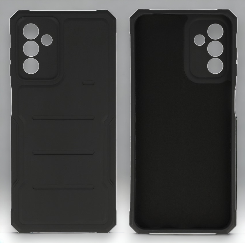 Silikonski ovitek "Protector" za Samsung Galaxy A14 - črna – Infostyle
