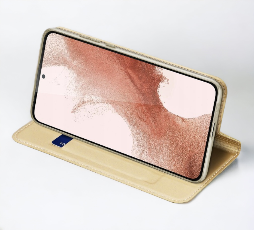 Premium preklopna torbica "SKIN Pro" za Samsung Galaxy A34 5G - Zlata – Dux Ducis