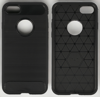 Ovitek "Carbon lite" za iPhone 6/6s/7/8 - Črna – Infostyle