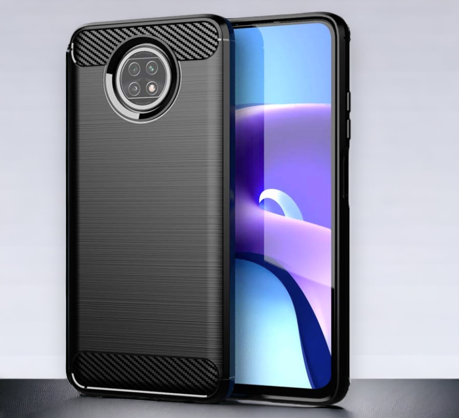 Ovitek "Carbon lite" za Xiaomi Redmi Note 9T - Črna – Infostyle – Črna / TPU silikon