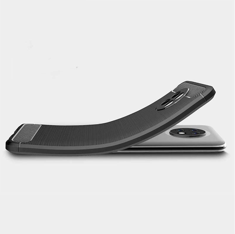 Ovitek "Carbon lite" za Xiaomi Redmi Note 9T - Črna – Infostyle