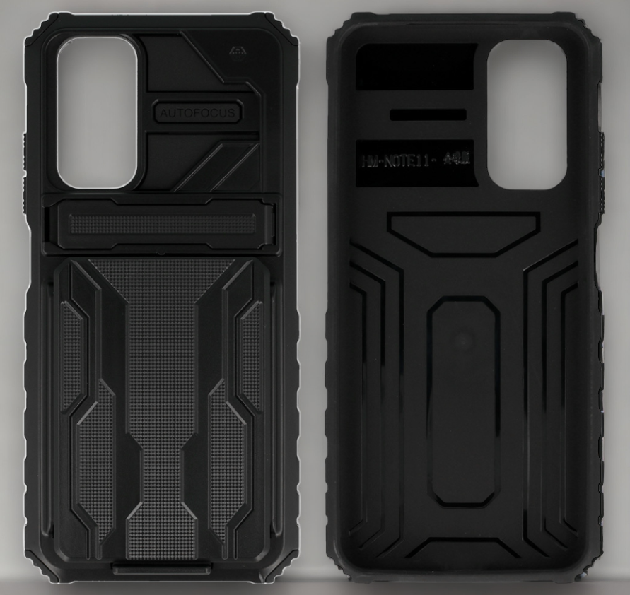 Ovitek "Combo" za Xiami Redmi Note 11 Pro / Note 11 Pro 5G - črna – Tel Protect