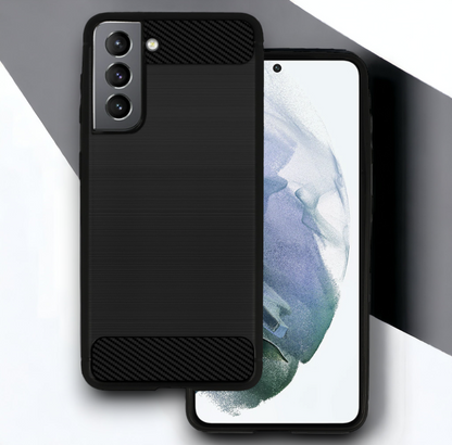 Ovitek "Carbon lite" za Samsung Galaxy S22 Plus - Črna – Infostyle – Črna / TPU silikon