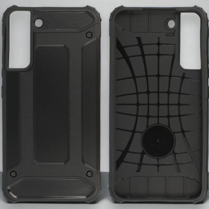 Silikonski ovitek "armor carbon" za Samsung Galaxy S21 Fe - Črna – Infostyle