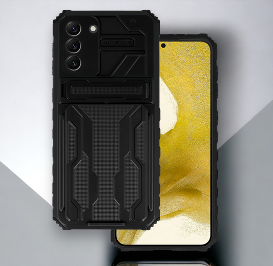 Ovitek "Combo" za Samsung Galaxy S22 Plus - črna – Tel Protect – Črna / PC + TPU silikon