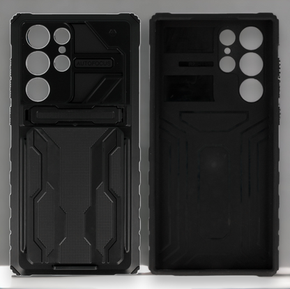 Ovitek "Combo" za Samsung Galaxy S22 Ultra - črna – Tel Protect