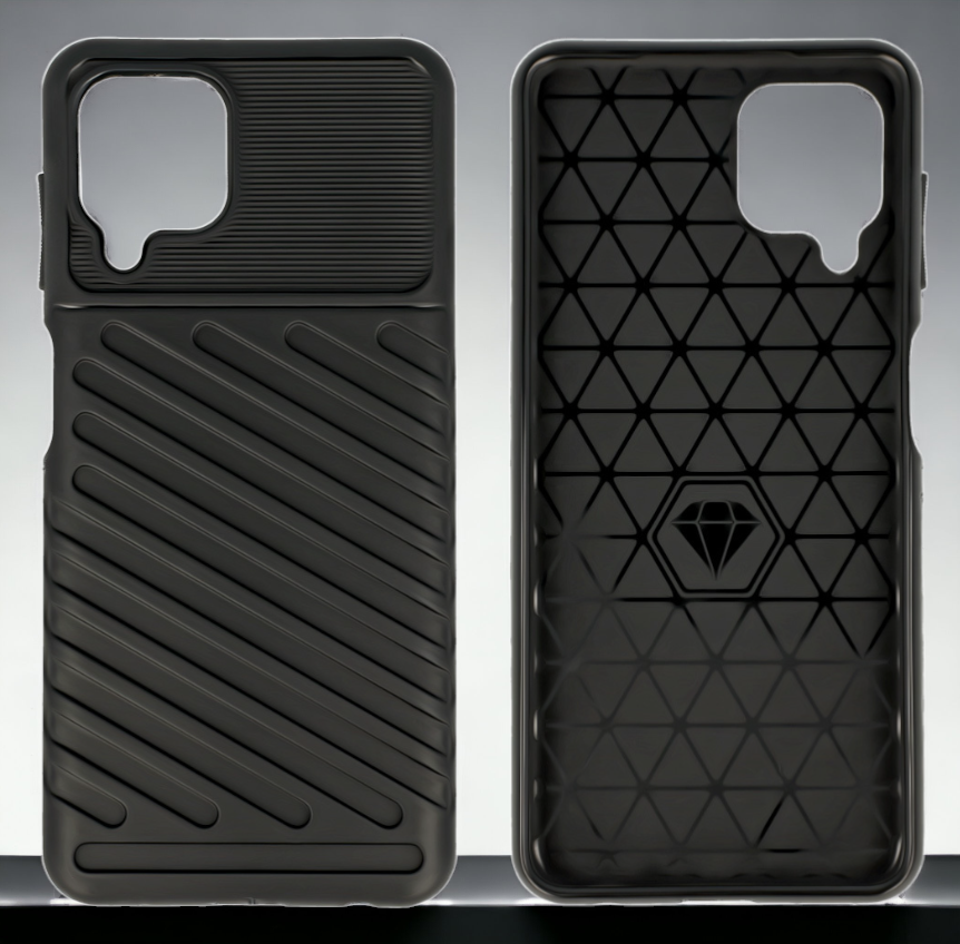 Ovitek "Thunder" za Samsung Galaxy A22 4G - Črna – Infostyle