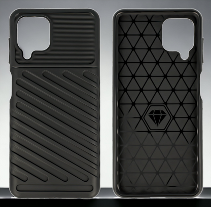 Ovitek "Thunder" za Samsung Galaxy A22 4G - Črna – Infostyle