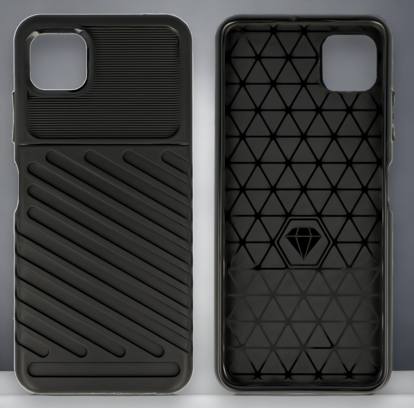 Ovitek "Thunder" za Samsung Galaxy A22 5G - Črna – Infostyle