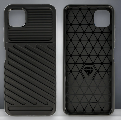 Ovitek "Thunder" za Samsung Galaxy A22 5G - Črna – Infostyle