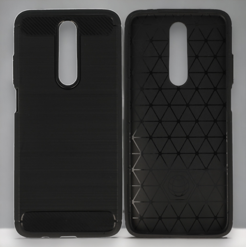 Ovitek "Carbon lite" za Xiaomi Poco X2 - Črna – Infostyle