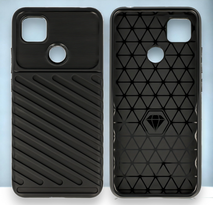 Ovitek "Thunder" za Xiaomi Redmi 10A - Črna – Infostyle