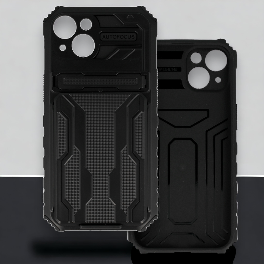 Ovitek "Combo" za iPhone 13 - črna – Tel Protect