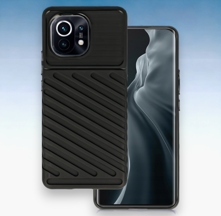 Ovitek "Thunder" za Xiaomi Mi 11 - Črna – Infostyle – Črna / TPU silikon