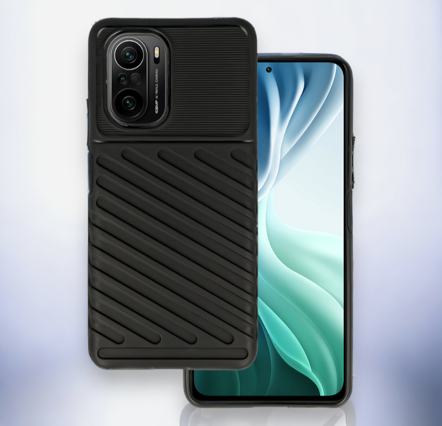 Ovitek "Thunder" za Xiaomi Mi 11i - Črna – Infostyle – Črna / TPU silikon