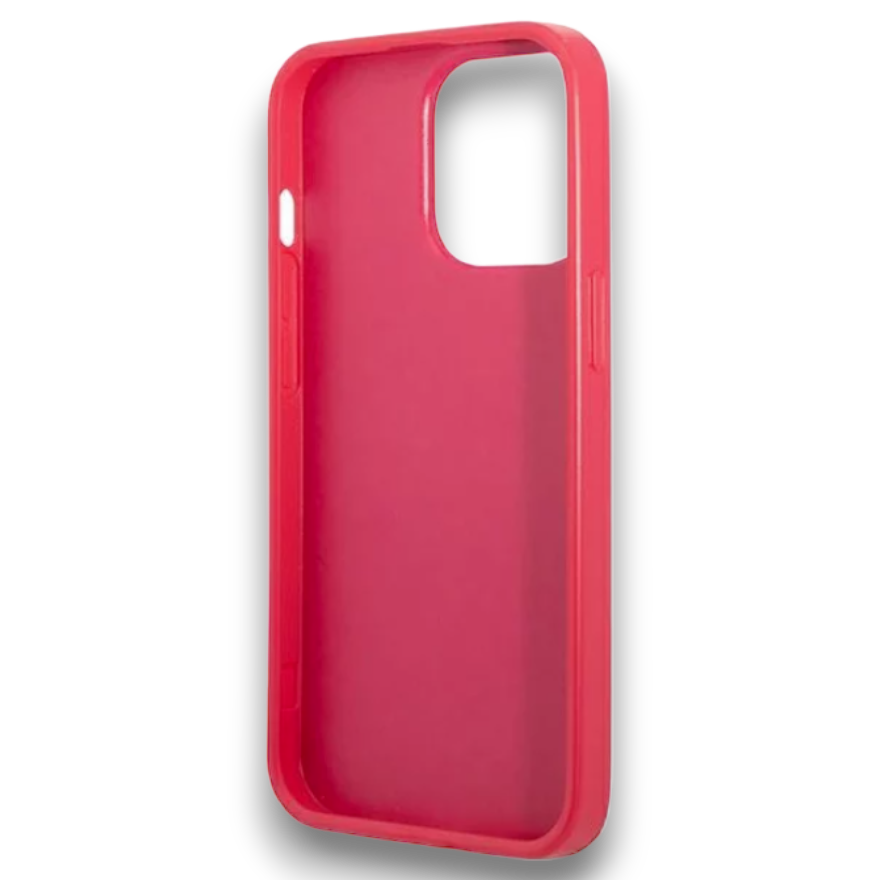 Ovitek Guess "pink mini 3D" za iPhone 13 Pro (GUHCP13LPS4MF)