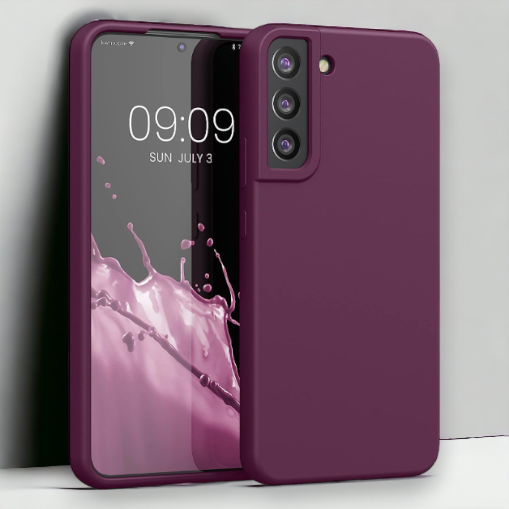 Silikonski ovitek "Soft Edge" za Samsung Galaxy S22 Plus – Techsuit – Črna / TPU silikon