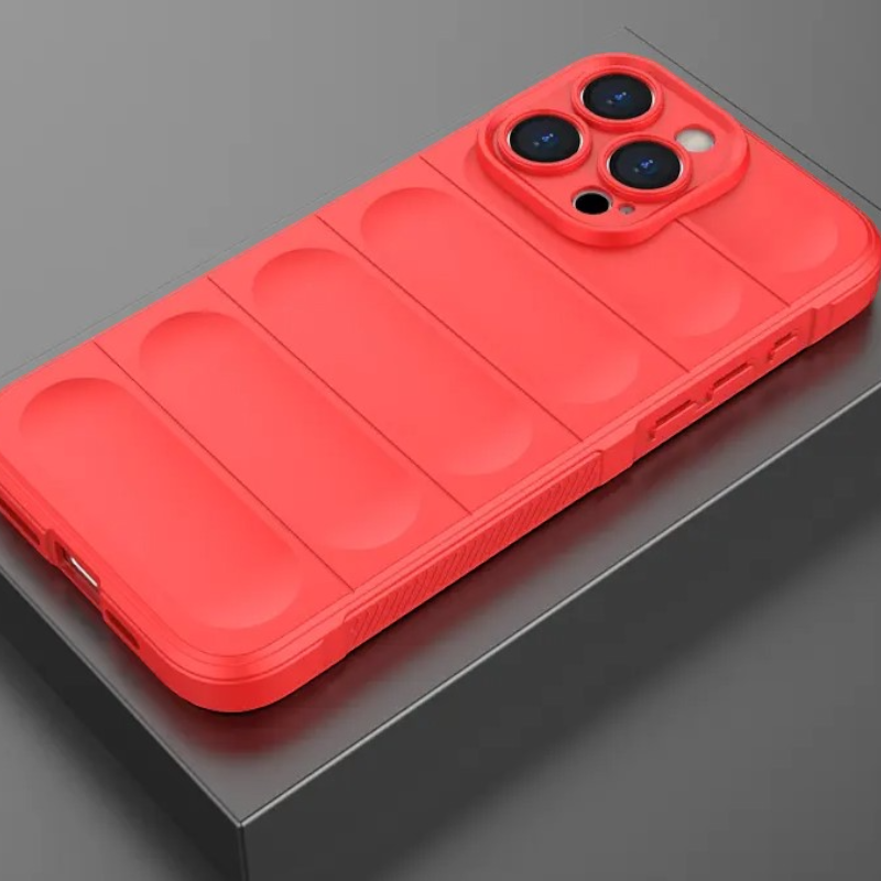 Silikonski ovitek "Valovi" za iPhone 12 Pro Max – Infostyle