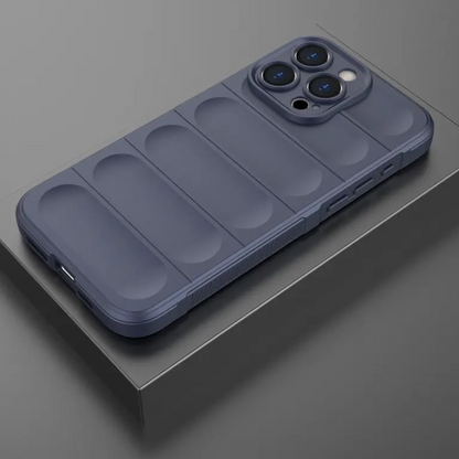 Silikonski ovitek "Valovi" za iPhone 11 Pro Max – Infostyle