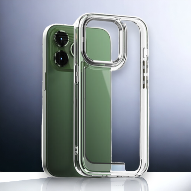 Silikonski ovitek "Space - antishock" za Samsung Galaxy S21 Ultra (2mm) - prozorna – Infostyle – Prozorna / TPU silikon