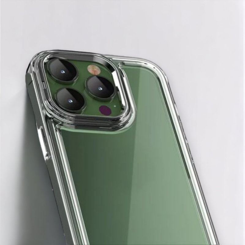 Silikonski ovitek "Space - antishock" za Samsung Galaxy S21 Fe (2mm) - prozorna – Infostyle