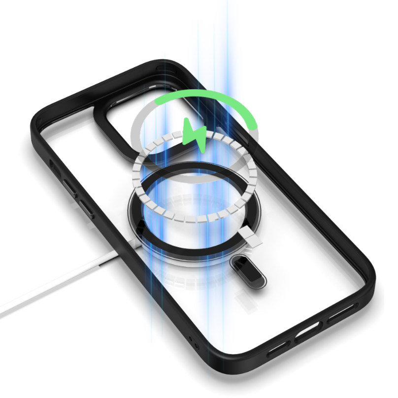 Ovitek "Magnetic Clear - MagSafe" za iPhone 15 Pro Max – Tel Protect