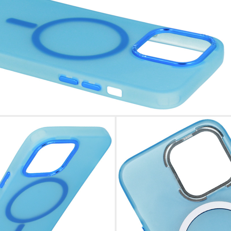 Ovitek "Magnetic Frosted - MagSafe" za iPhone 13 Pro Max – Tel Protect – Črna / TPU silikon