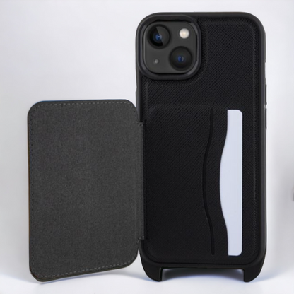 Ovitek Karl Lagerfeld "Saffiano Crossbody" za iPhone 13/14/15 (KLHCP14SCSAKCPMK)