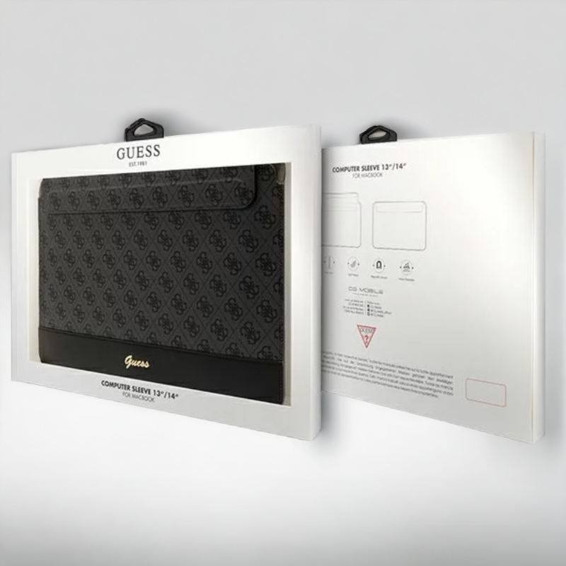 Ovitek "4G Stripe Metal Logo" Guess za prenosni računalnik 14" (GUCS14PS4SGK)