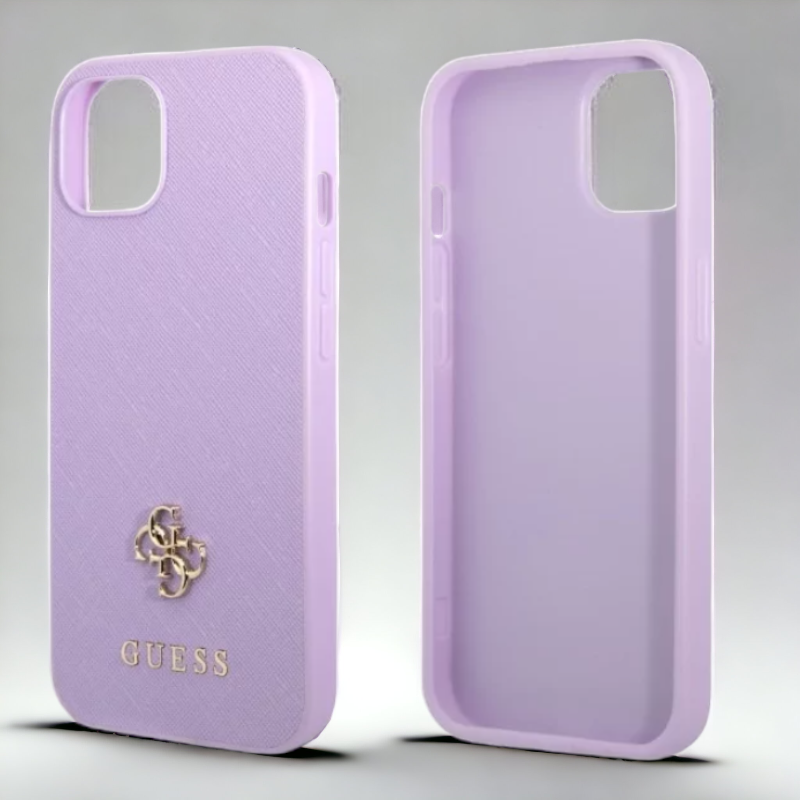 Ovitek Guess "purple mini 3D" za iPhone 13/13 Pro (GUHCP13LPS4MU)