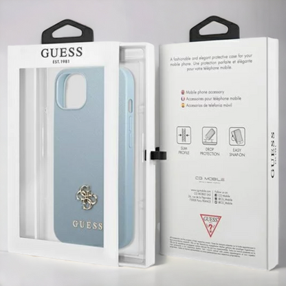 Ovitek Guess "blue mini 3D" za iPhone 13 Pro (GUHCP13LPS4MB)