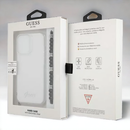 Ovitek Guess "Black Pearl" za iPhone 13/13 Pro (GUHCP13LKPSBK)