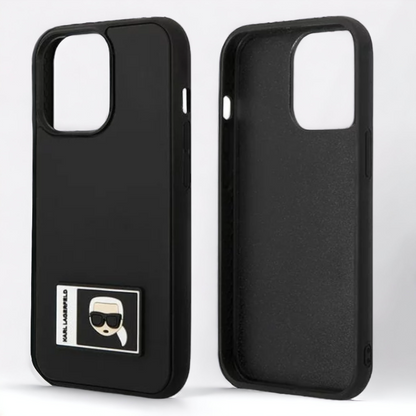 Ovitek Karl Lagerfeld "Icon" za iPhone 13 Pro (KLHCP13L3DKPK)