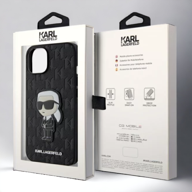 Ovitek Karl Lagerfeld "Saffiano Monogram Karl"