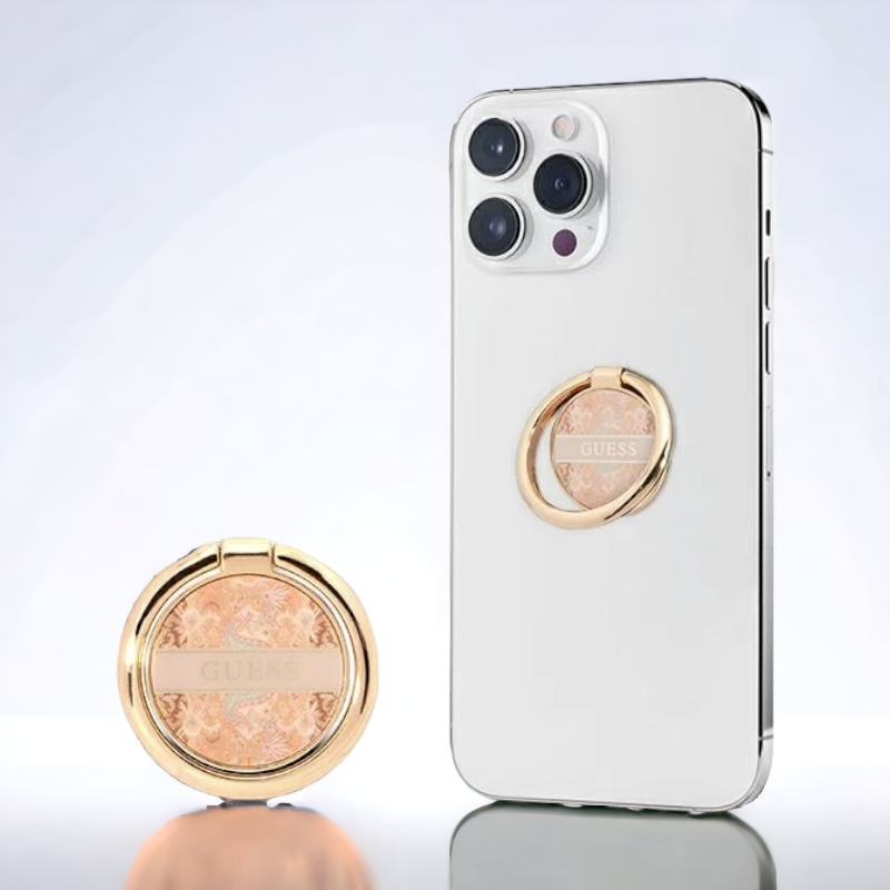 Držalo za telefon znamke Guess "gold Paisley" (GURSHHFLG) – Zlata